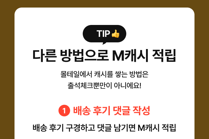 출석체크 이벤트